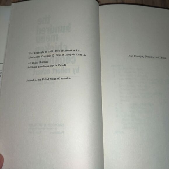 Vintage The Hundred Menu Chicken Cookbook 1972 1970's Recipes Robert Ackart - Picture 4 of 5